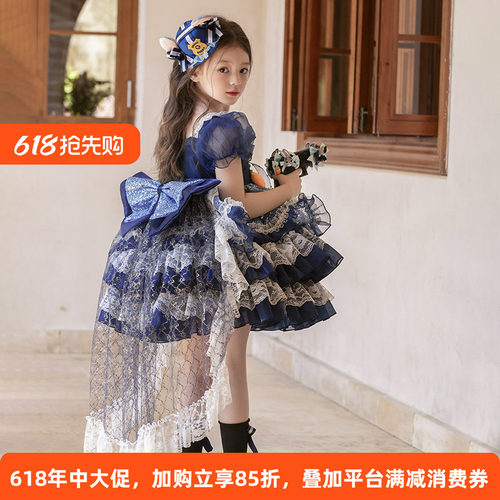 女童生日礼服洛丽塔公主裙夏装