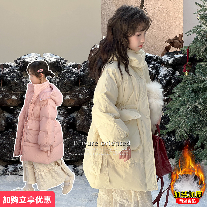 女童羽绒服2025新款冬季