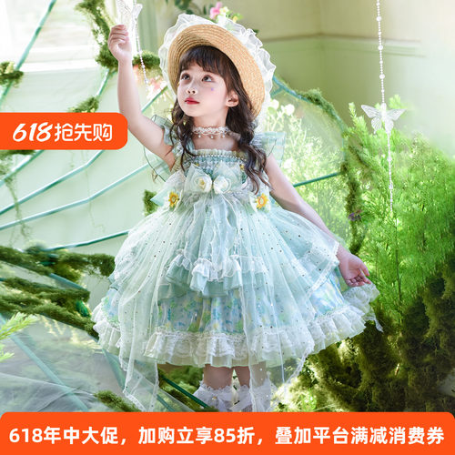 2026夏季女童洛丽塔公主礼服裙