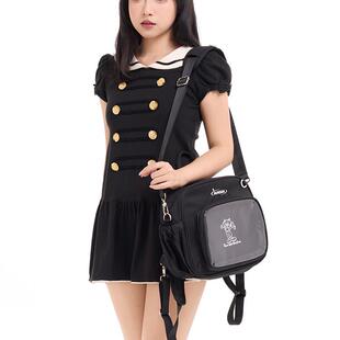 AORDA 双肩两用痛包小食量可放娃日系二次元双肩包女生大学生书包