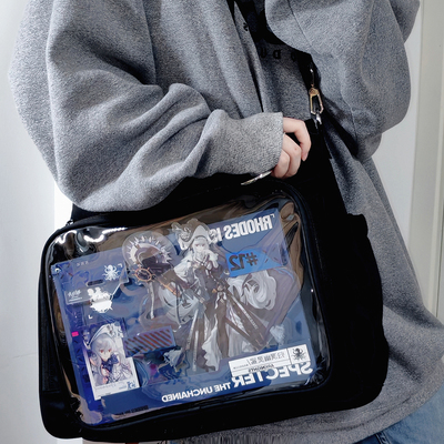 AORDA二次元单肩斜挎大容量娃包