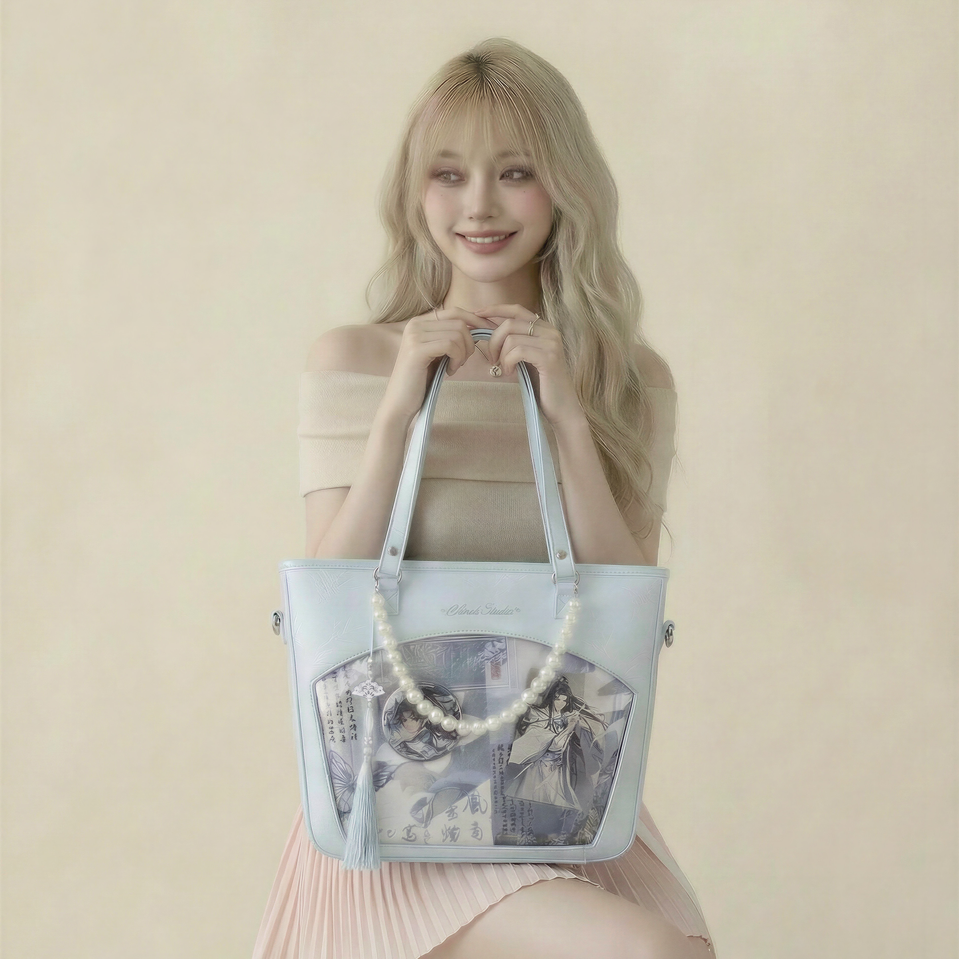 AORDA 高颜值外出单肩可爱娃包小食量古风痛包日常款斜挎吧唧通勤,模玩/动漫/周边/娃圈三坑/桌游,娃包,淘宝优惠券,粉丝福利购,淘宝优惠卷