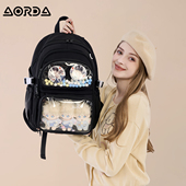 AORDA 2026新款 社畜痛包书包初中女生双肩包高中生大容量通勤背包