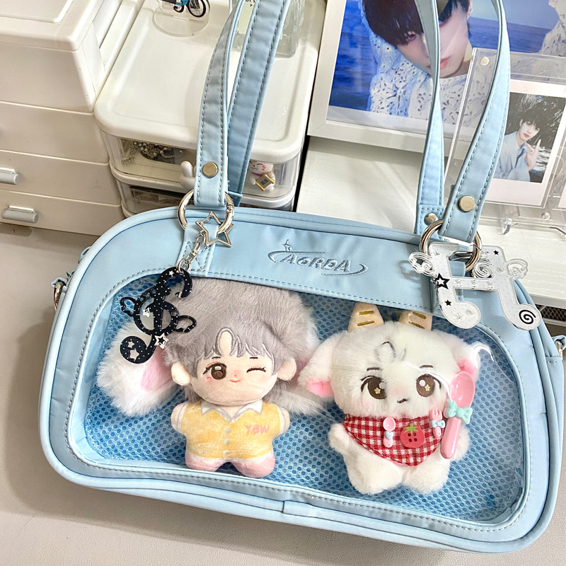 AORDA小食量透明娃包高颜值通勤