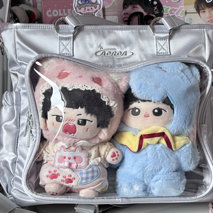 AORDA 三用演唱会藏相机暗格痛包双肩藏灯牌支架包大容量社畜娃包