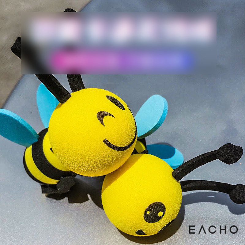 汽车天线装饰车外部装饰品可爱卡通公仔天线球车顶改装小蜜蜂通用