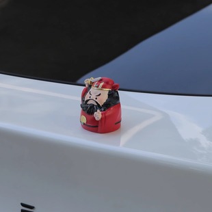 创意国潮钟馗车载摆件内装饰品中控台副驾情绪解压摆设汽车尾挂件