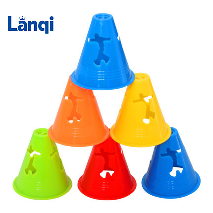 防风平花轮滑桩杯角标滑轮障碍物