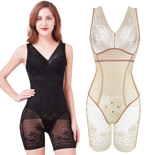 1919美容院连体塑身塑形内衣产后收腹束腰美体衣薄款 量大价优 女