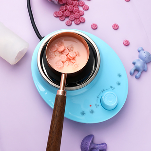 火漆熔炉电熔炉印章套装电炉全套火漆章头蜡粒熔化炉电漆炉和火漆勺儿童硅胶模具倒模大容量火漆勺信封封口