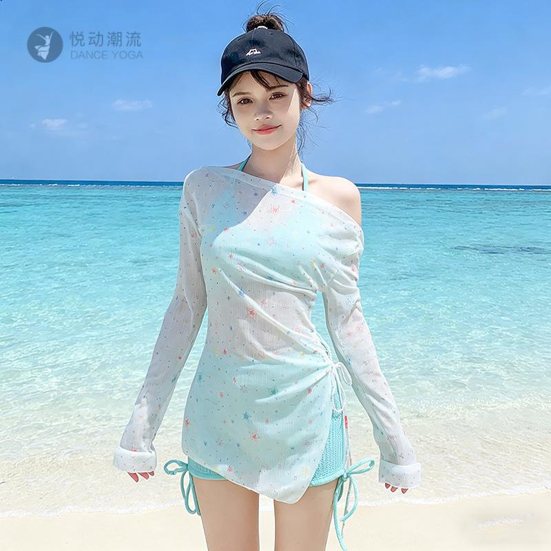 2026新款女式分体三件套泳衣|