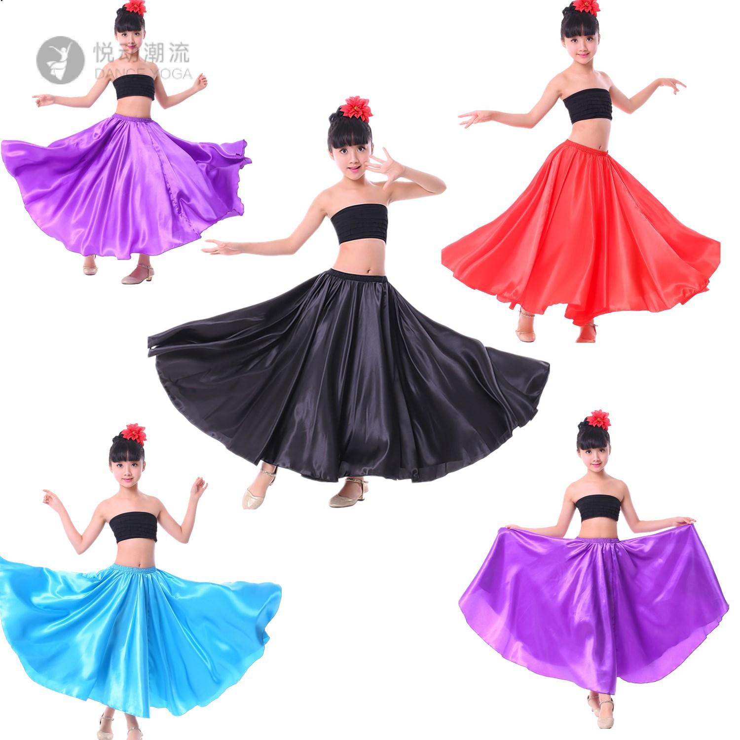儿童西班牙斗牛舞大摆裙