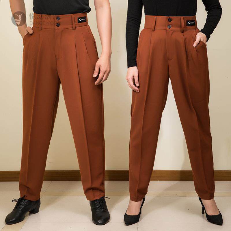 男女高腰拉丁舞裤国标摩登练功服