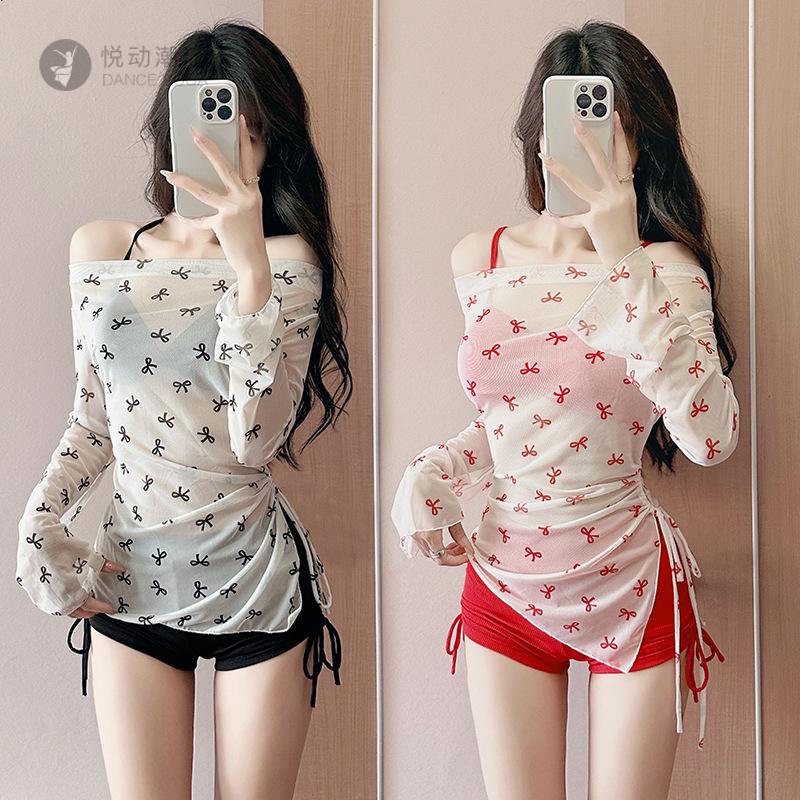 2025新款游泳衣女分体式三件套