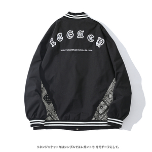 2023白底平铺日系宽松夹克美式工装棒球服C309B-JK2614-P70,淡紫色短袖搭配裤子男图片