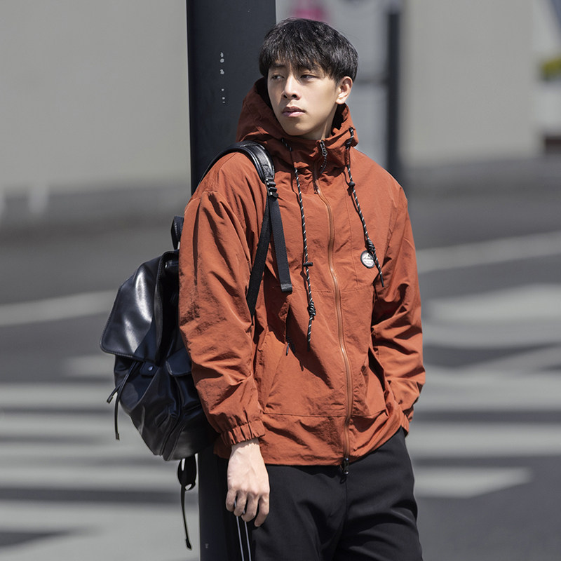 23秋冬季防水宽松流行雪山冲锋衣男生连帽夹克外套WT033-P88,男装夹克,电商C309B