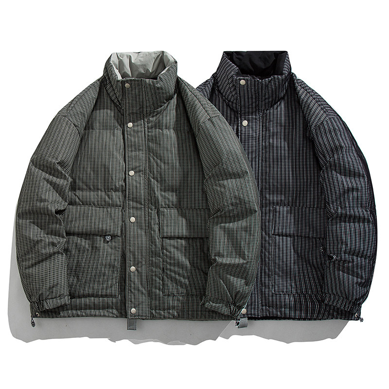白底图冬季日系潮牌保暖加厚白鸭绒羽绒服C309B-QY8806-P150,男装羽绒服,电商C309B