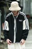 冬装日系棉衣宽松羊羔毛加厚加棉保暖羊羔绒棉服C309B-MY612-P75，男装棉衣，电商C309B