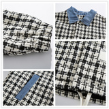冬装日系格子棉衣外套潮牌加棉加厚韩版潮牌棉服C309B-MY2166P100，男装棉衣，电商C309B