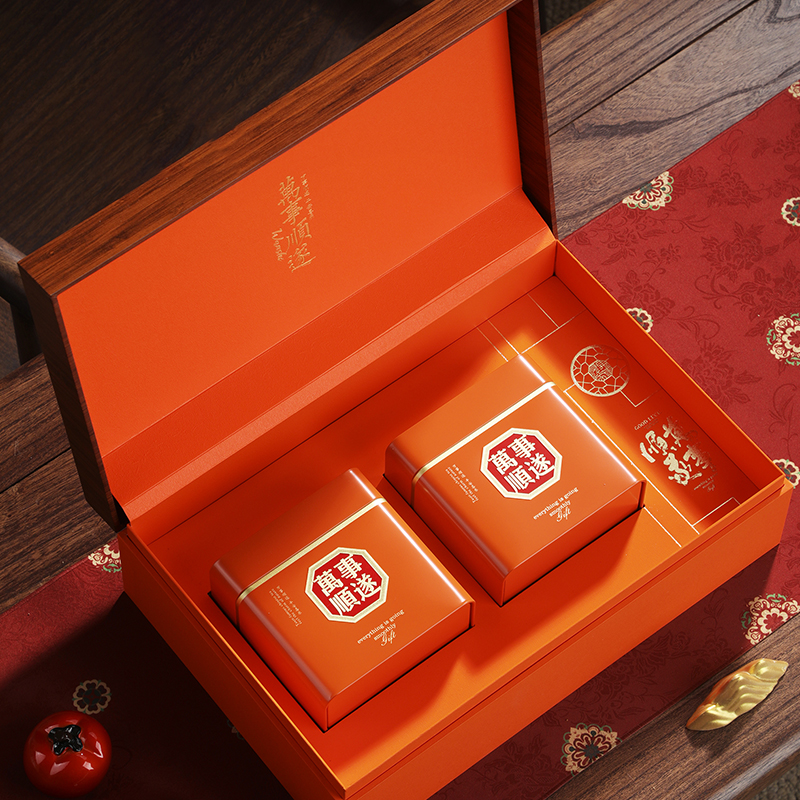 鸭屎香凤凰单丛茶叶罐包装盒空礼