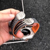 卡客风暴 新款 圆滑磁吸扣适用苹果iwatch表带s10透气硅胶98夏天11