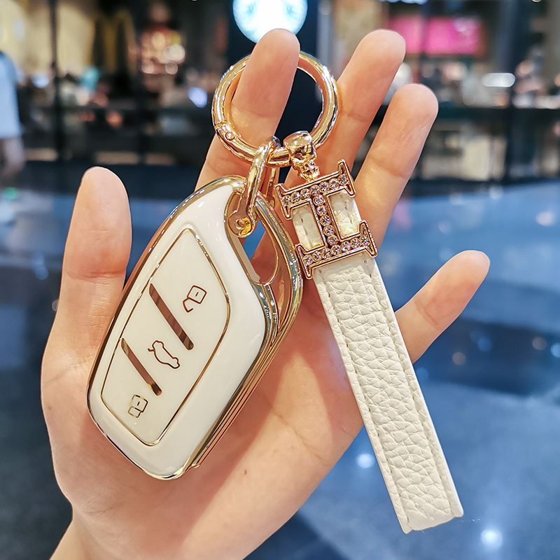 适用三代名爵MG6钥匙包领航21款名爵5车用钥匙套壳扣名爵hsZS装饰