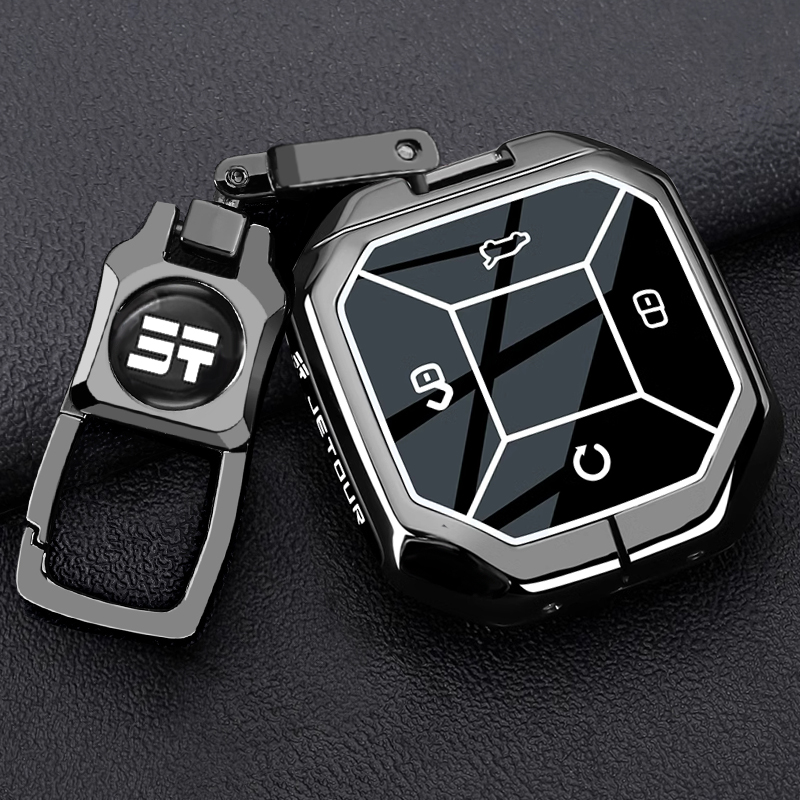 2025新捷途旅行者钥匙套23/24/25款PRO专用2.0车金属壳扣改装男士