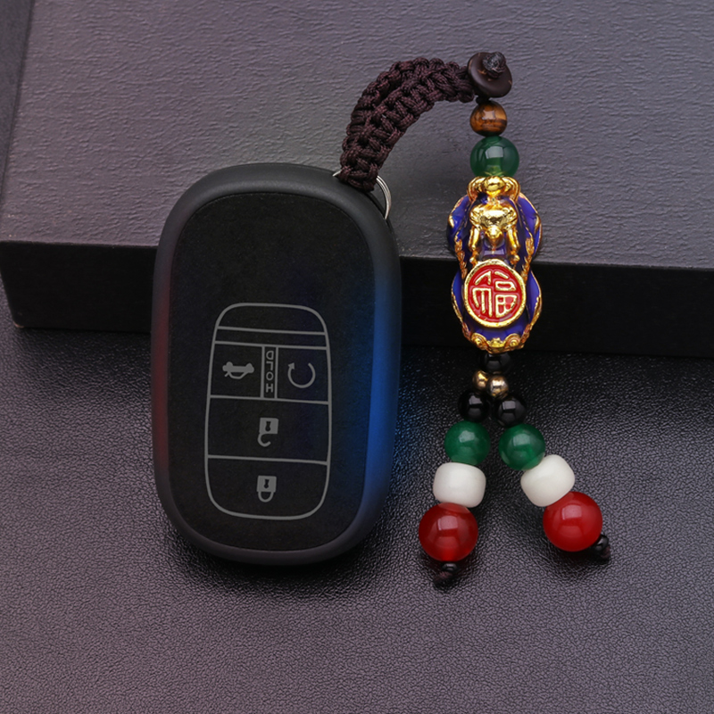 适用于本田思域钥匙套crv xrv雅阁urv凌派缤智浩影飞度型格冠道包