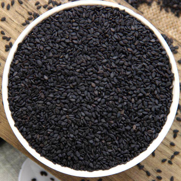 -新货福小兵黑芝麻500g生黑芝麻新货油麻味道好干净纯颗粒饱满无