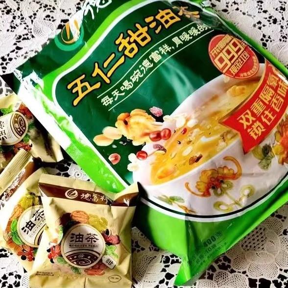 【抢】德富祥五仁咸油茶400g 陕西产营养老式早餐冲泡德
