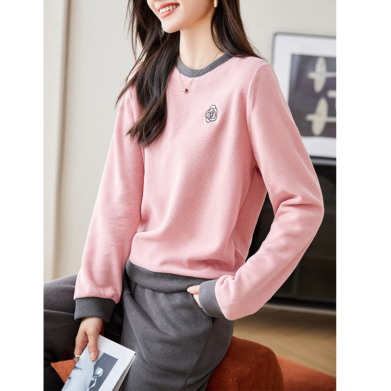 熙世的运动休闲时尚套装女减龄秋装山茶花卫衣直筒阔腿裤子两件套,女装/女士精品,时尚套装,淘宝优惠券,粉丝福利购,淘宝优惠卷