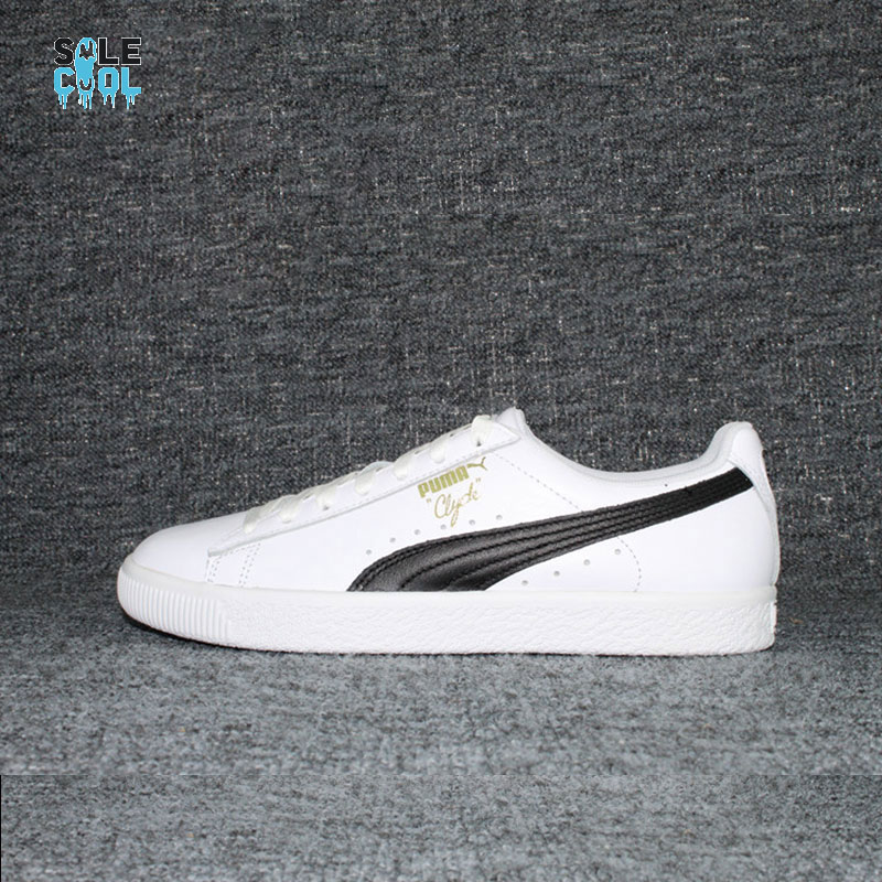 Puma/彪马Clyde Core L Foil 黑白男子运动休闲板鞋364669-01