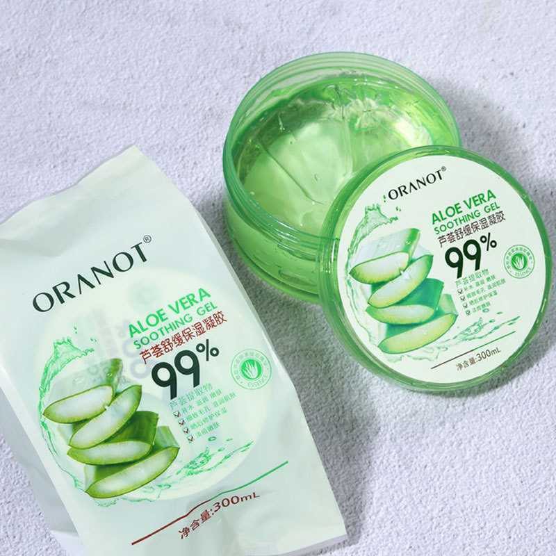 oranot/奥兰诺正品芦荟胶舒缓保湿凝胶99%控油修复补水保滋润肌肤