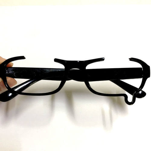 哭哭泪滴半框二次元凹造型装饰y2k镜框cos动漫亚文化显脸光镜