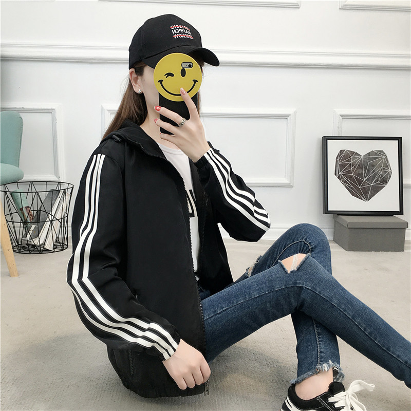 户外骑行防风连帽短款情侣夹克