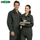 杉耐 Хлопковый комбинезон подходит для мужчин и женщин, дышащий износостойкий лонгслив, защита от ожогов