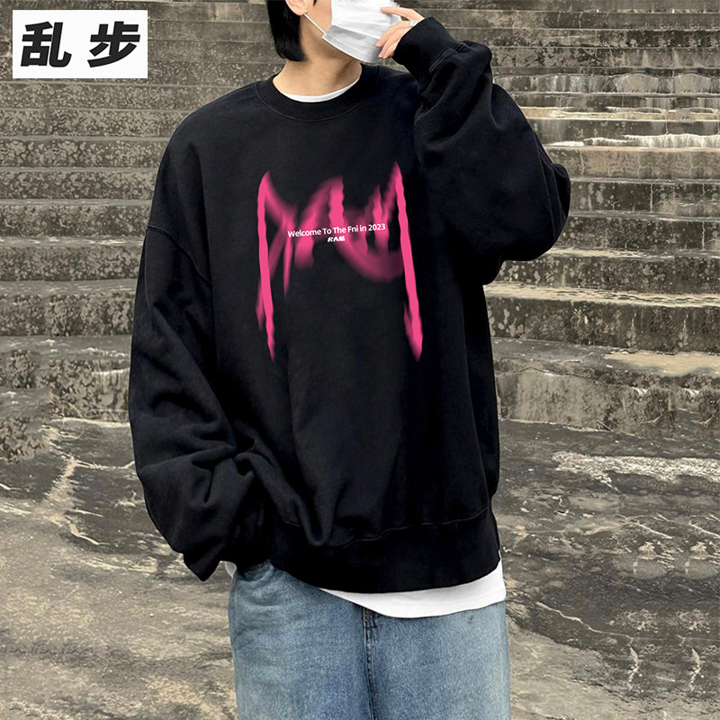 2023年卫衣宽松oversize圆领外套