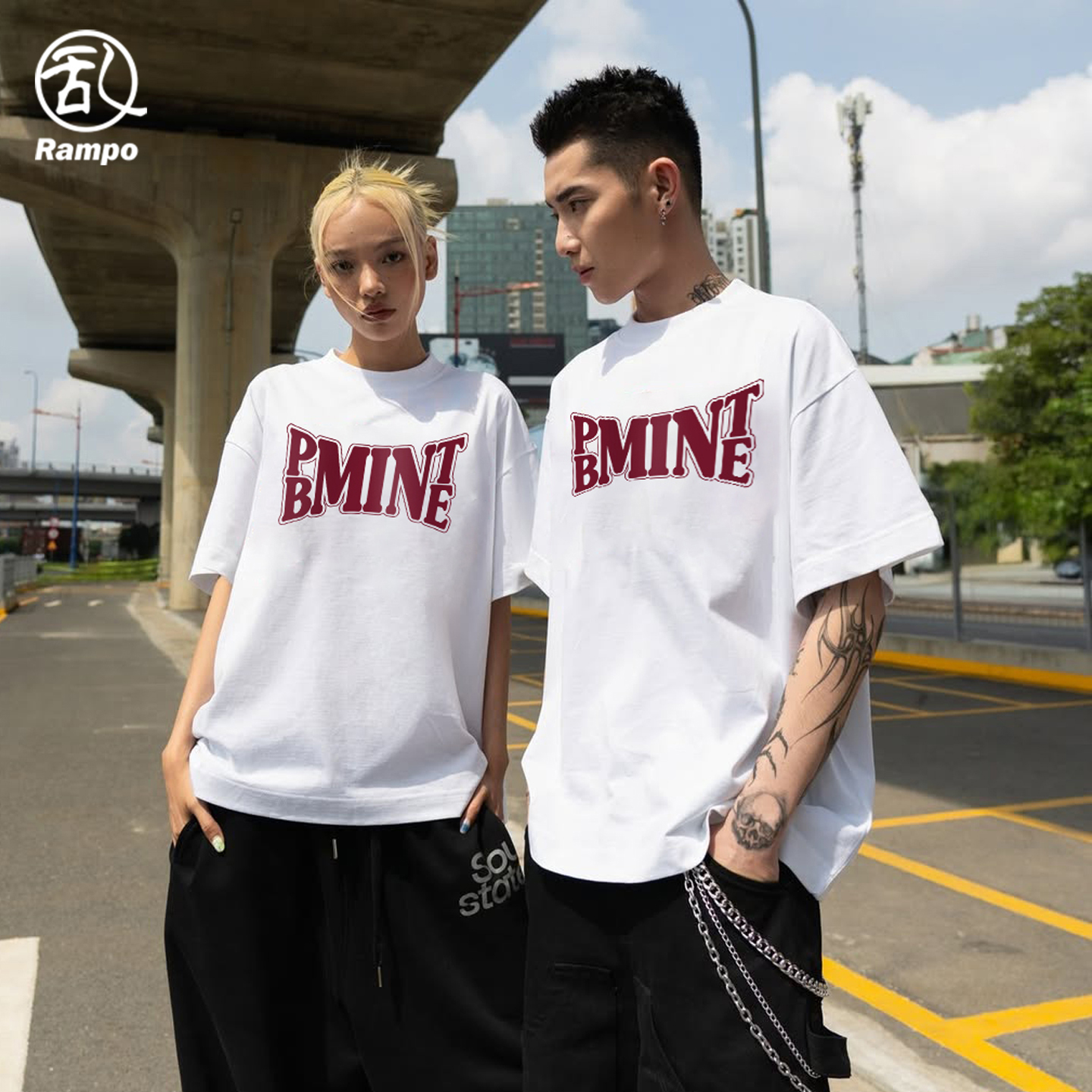 美式复古纯棉短袖t恤男女打底衫