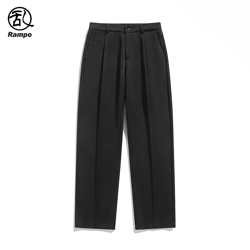 垂感小西裤子男款冰丝薄款休闲裤