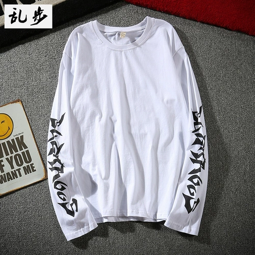 Цветной базовый приятный телу лонгслив подходит для мужчин и женщин в стиле хип-хоп, европейский стиль