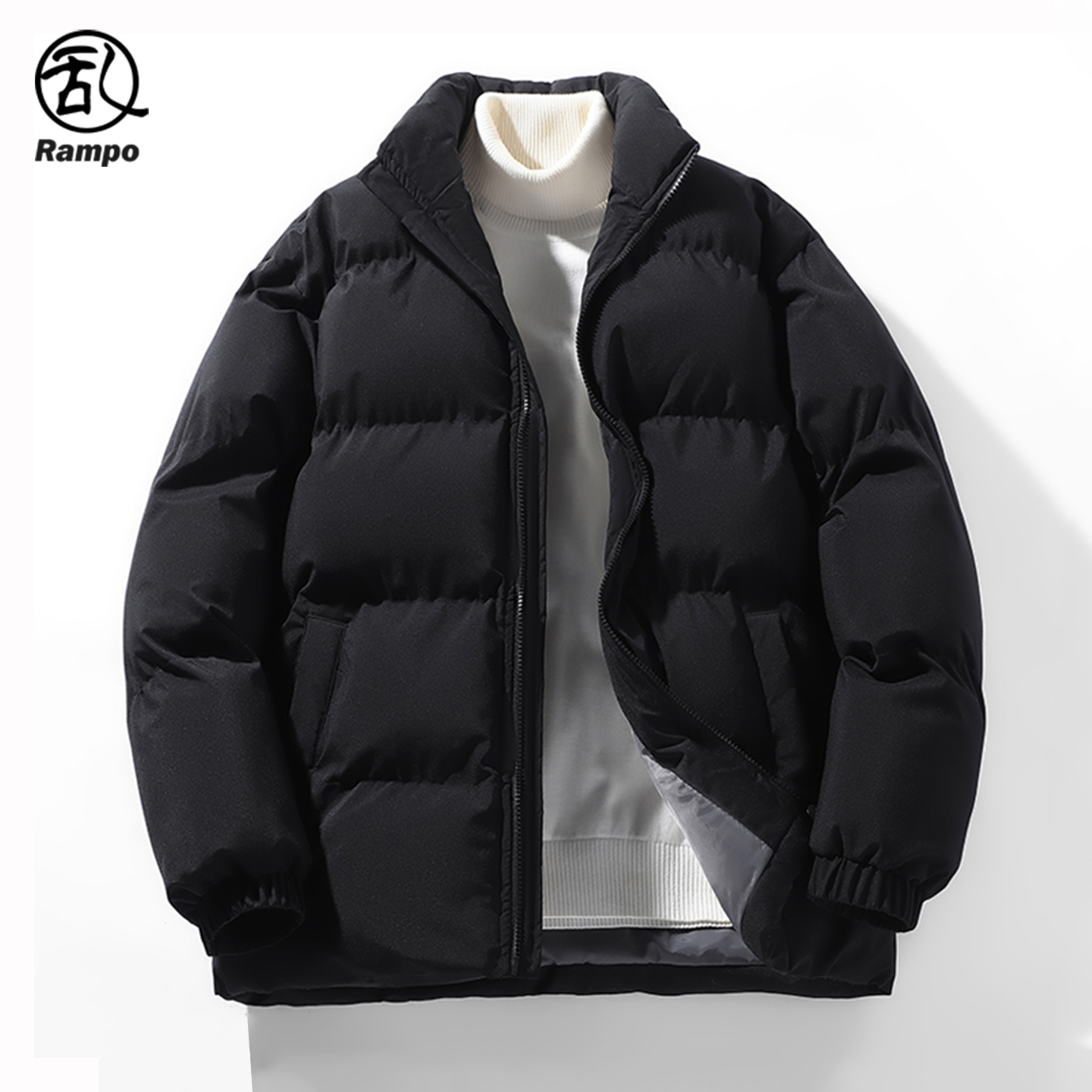 立领棉衣男女加厚保暖面包服