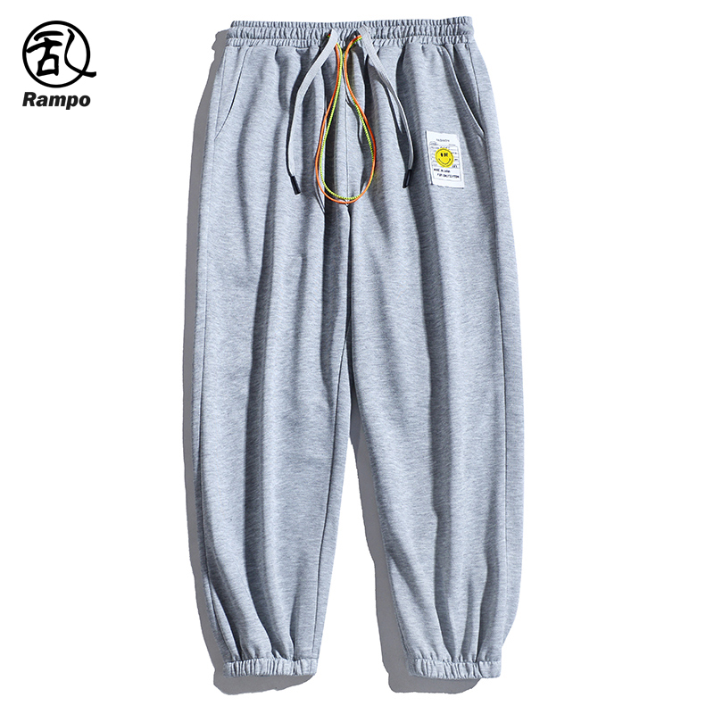 休闲裤男款卫裤宽松束脚裤长裤