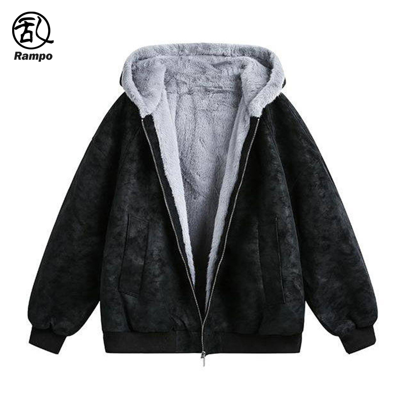 乱步座山雕连帽棉衣冬季保暖外套