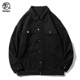 秋冬季 牛仔外套男潮流ins港风工装 夹克宽松百搭帅气休闲情侣上衣