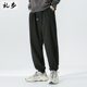 男束脚休闲长裤 学生卫裤 男士 运动裤 简约款 篮球裤 百搭宽松束腿裤 子