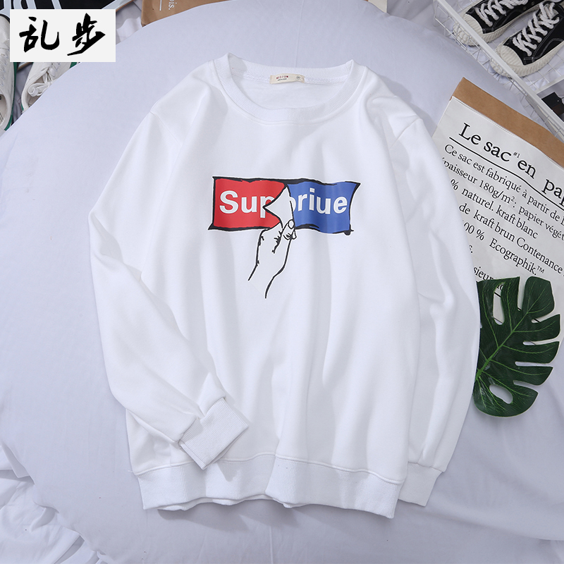休闲长袖T恤男