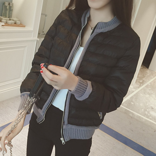 短款显瘦棉衣女设计感秋冬2021年新款初中高中学生轻薄棉袄外套服