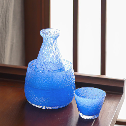 星蓝系列轻奢玻璃酒具套装
