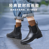外穿洋气胶鞋 水鞋 软底 轻便时尚 款 女新款 防水防滑雨靴成人新型雨鞋