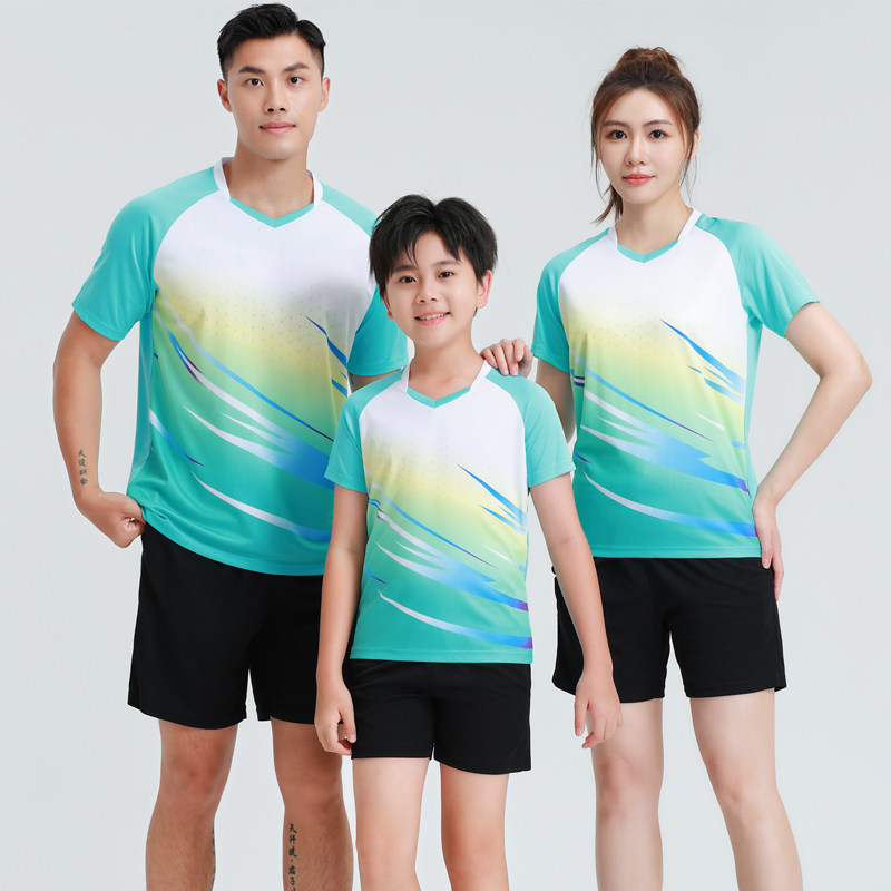 羽毛球服套装男女夏季团体比赛图片